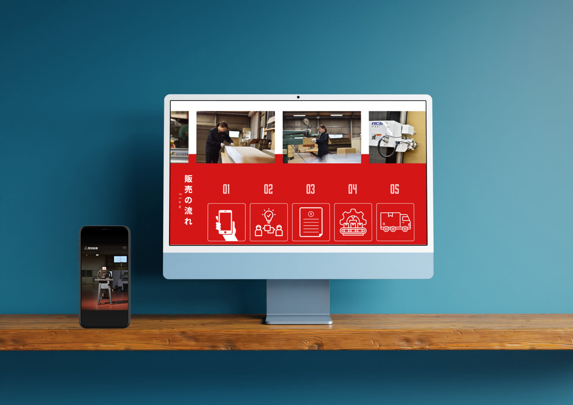 コーポレートサイト